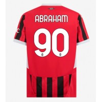 Billiga AC Milan Tammy Abraham #90 Hemma fotbollskläder 2024-25 Kortärmad